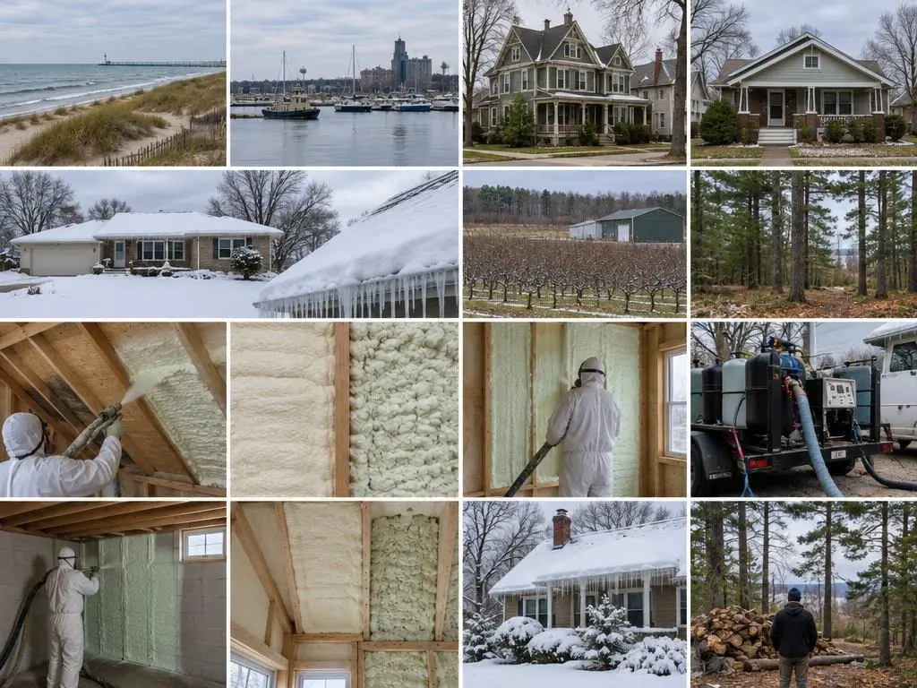 Spray Foam Insulation in Muskegon, MI